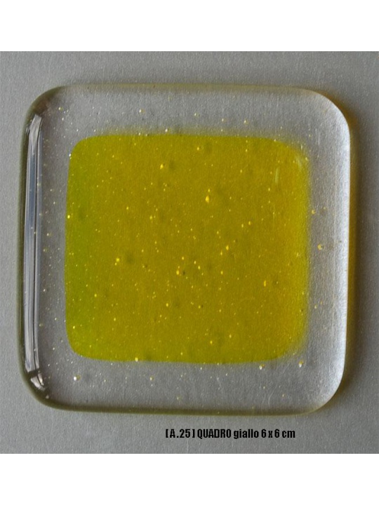 fusing a-25 quadro giallo 6x6 cm